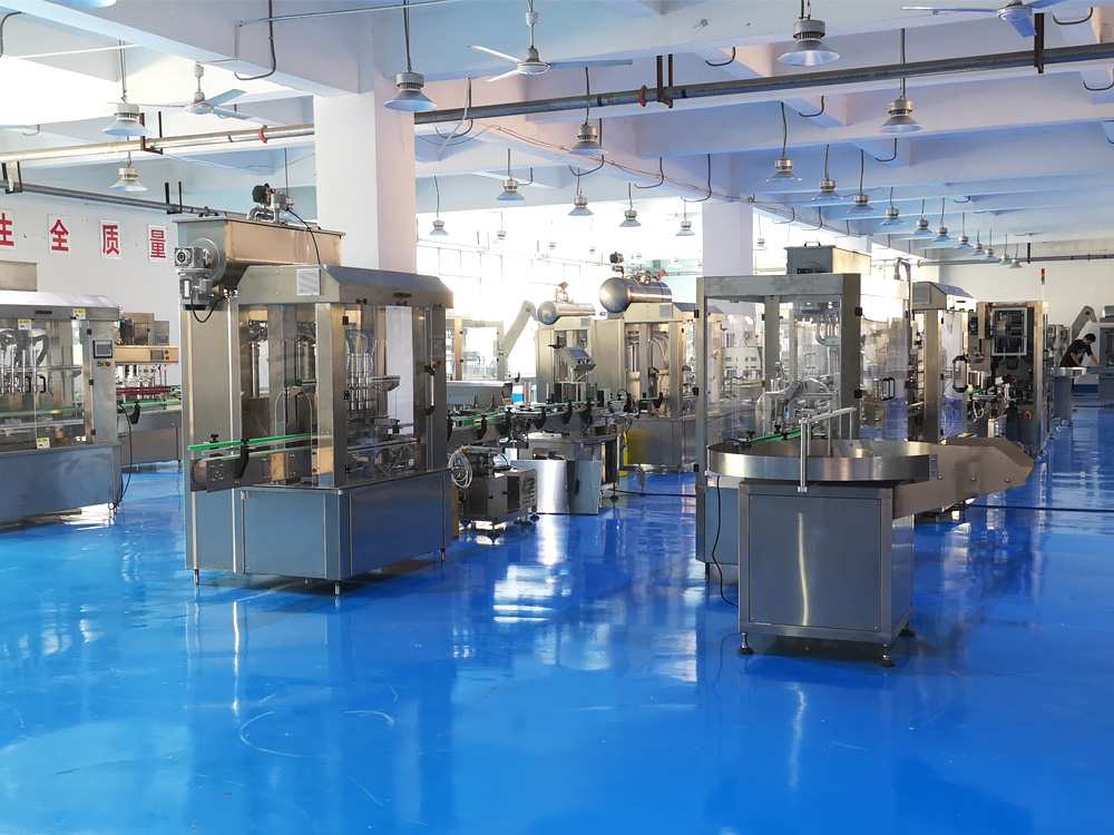 全自動液體、膏體灌裝生產(chǎn)線裝配成