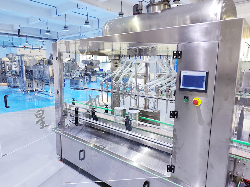 糖蒜醋液體食品灌裝機(jī)的定量精準(zhǔn)灌裝和稱重傳感器有很大的關(guān)系