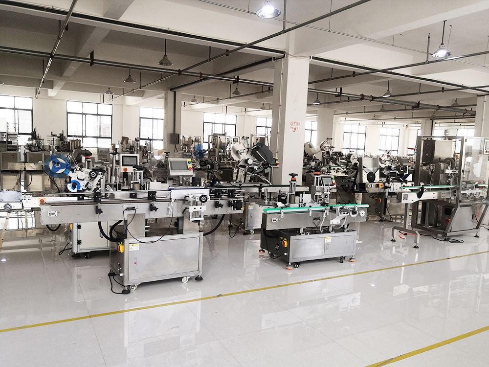 自動貼標(biāo)機(jī) 圓形貼標(biāo)機(jī)展廳